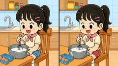 Test di attenzione: riuscirai a trovare tutte le differenze in questa immagine in 51 secondi?